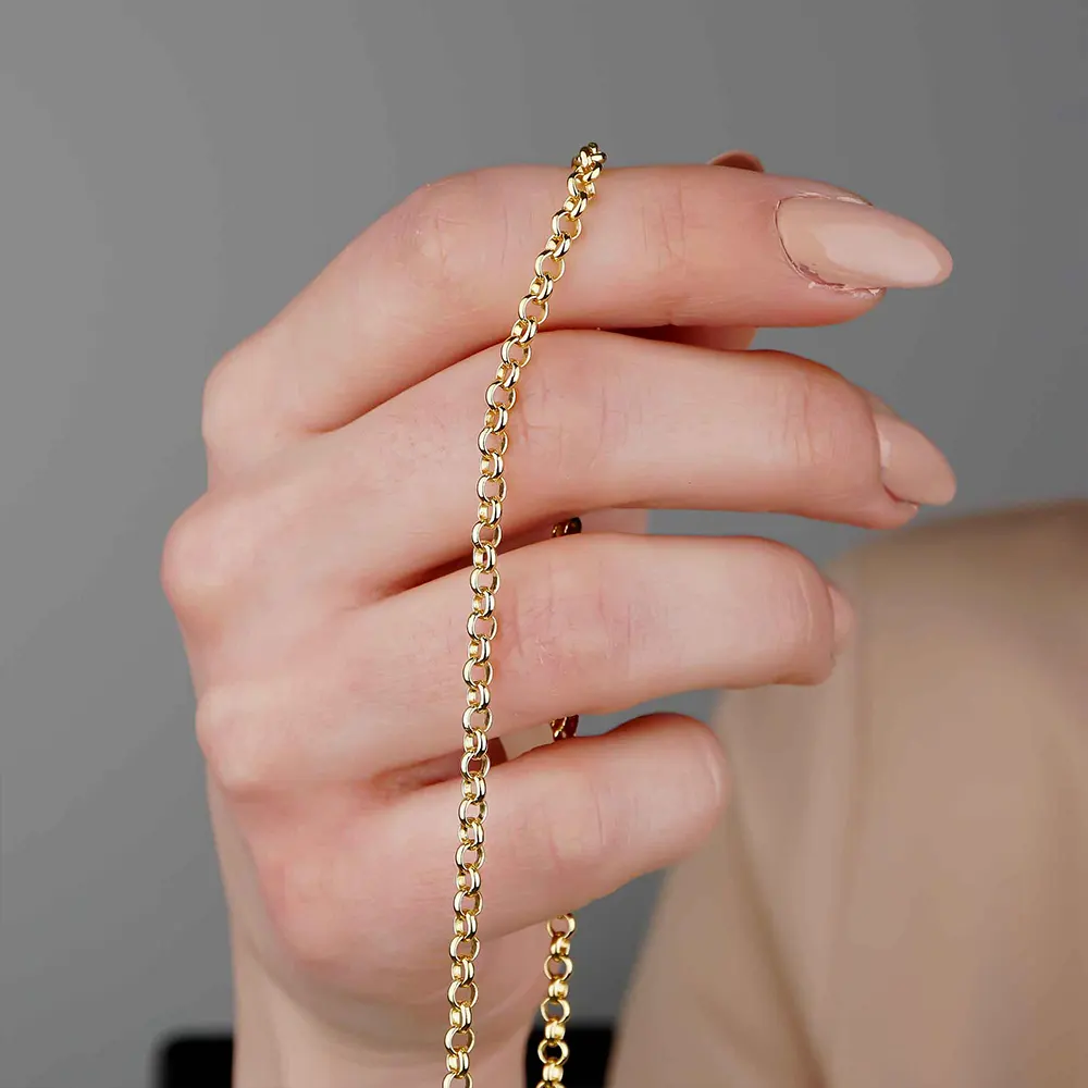 Gold Rolo Chain